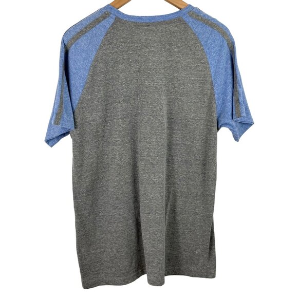 Star Wars Mens Size Large Gray/Blue Short Sleeve T-shirt Boba Fett Darth Vader - Picture 5 of 7